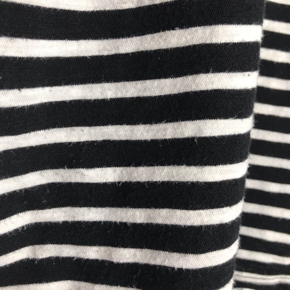 Old Navy Fitted Striped Maternity Top Size Large Cotton Comfy Preppy Long Sleeve - Picture 10 of 13